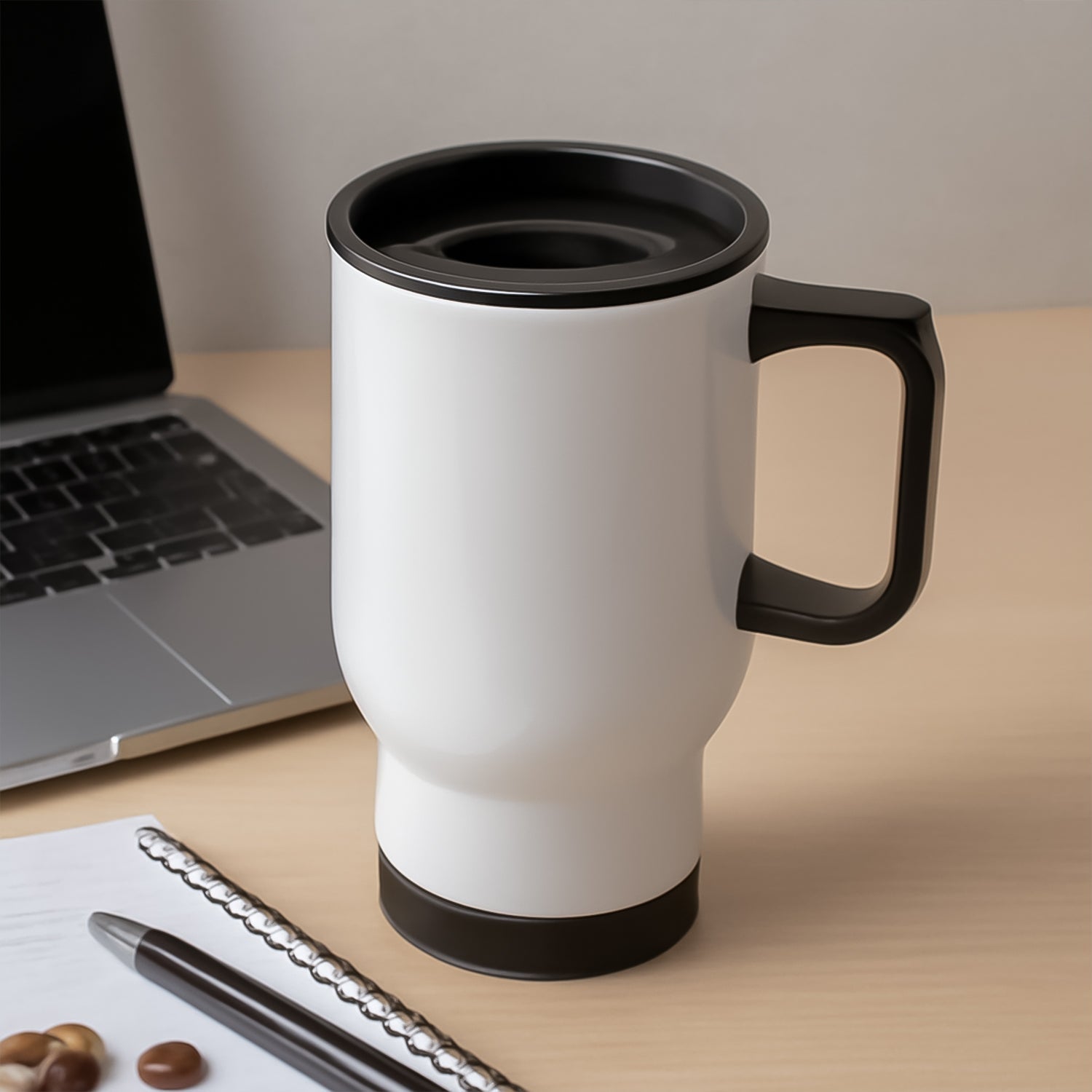 Stainless Steel Vacuum Insulated Mug with Lid (1 Pc / Mix Design & Color) Stainless Steel Vacuum Insulated Mug with Lid (1 Pc / Mix Design & Color)
